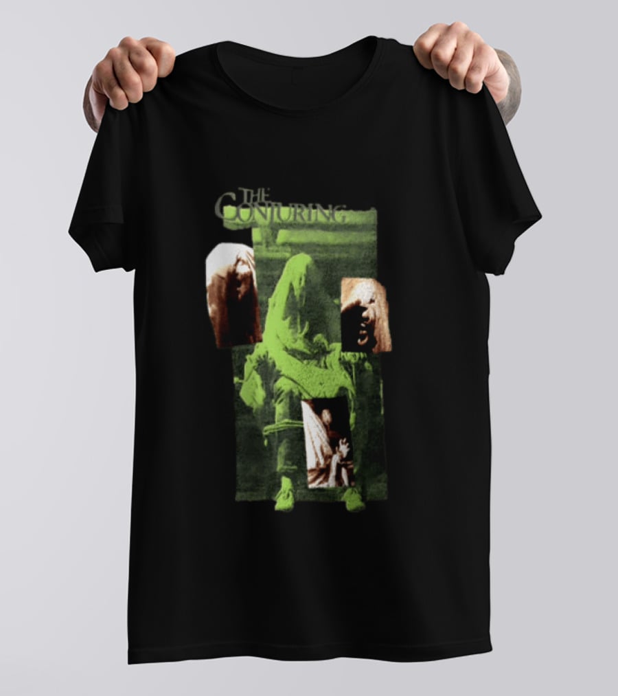 The Conjuring Horror Imagery And Eerie Figures T-Shirt