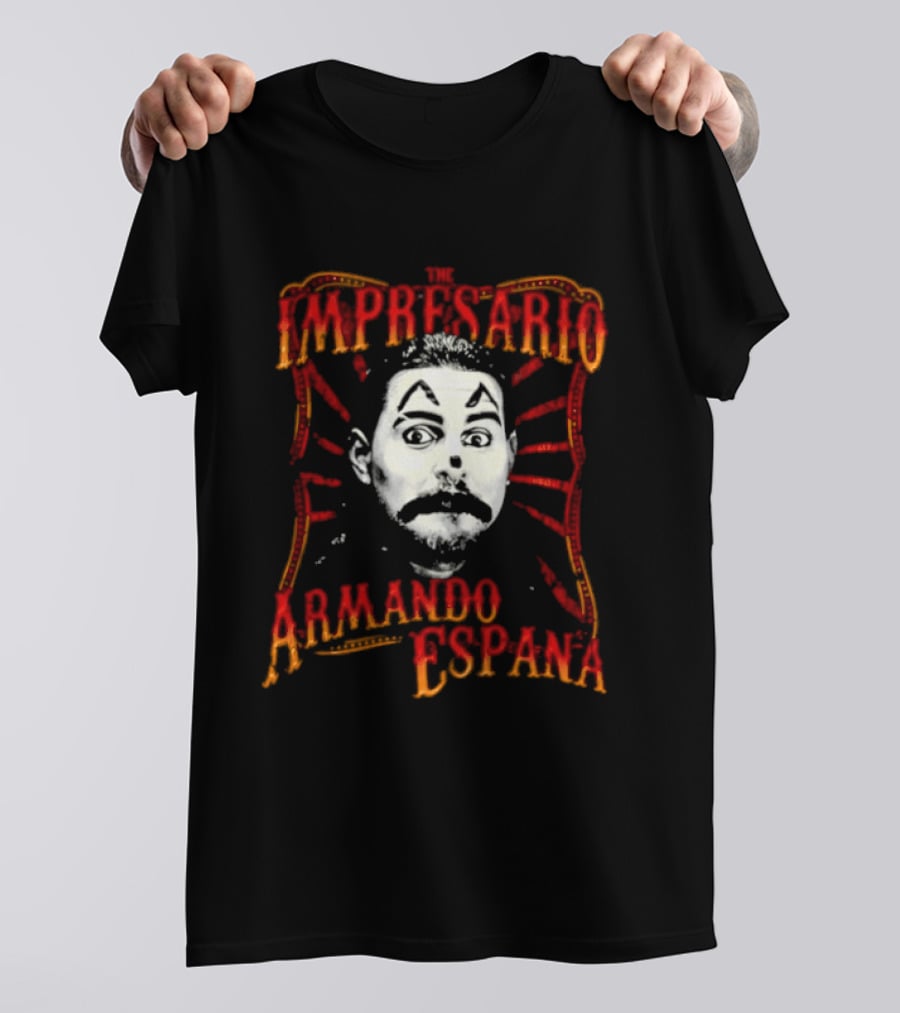 Impresario Armando Espana Clown Face T-Shirt