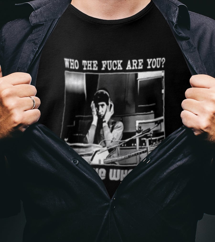 The Who X Market D2C Who The Fuck Are You Photo Album Cover T-Shirt