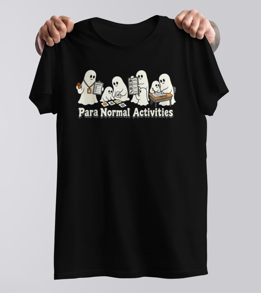 Para Normal Activities Halloween Ghosts Family Séance T-Shirt