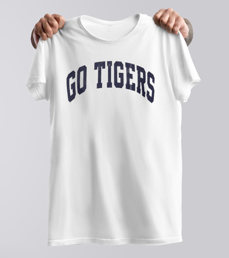 Go Tigers 2026 Sports Team Spirit Merchandise T-Shirt