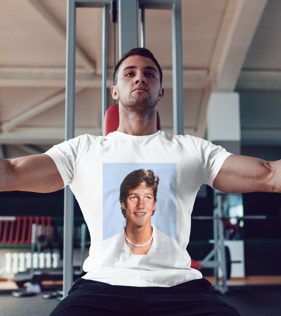 Woody Harrelson High School Yearbook Photo Original Wear T-Shirt