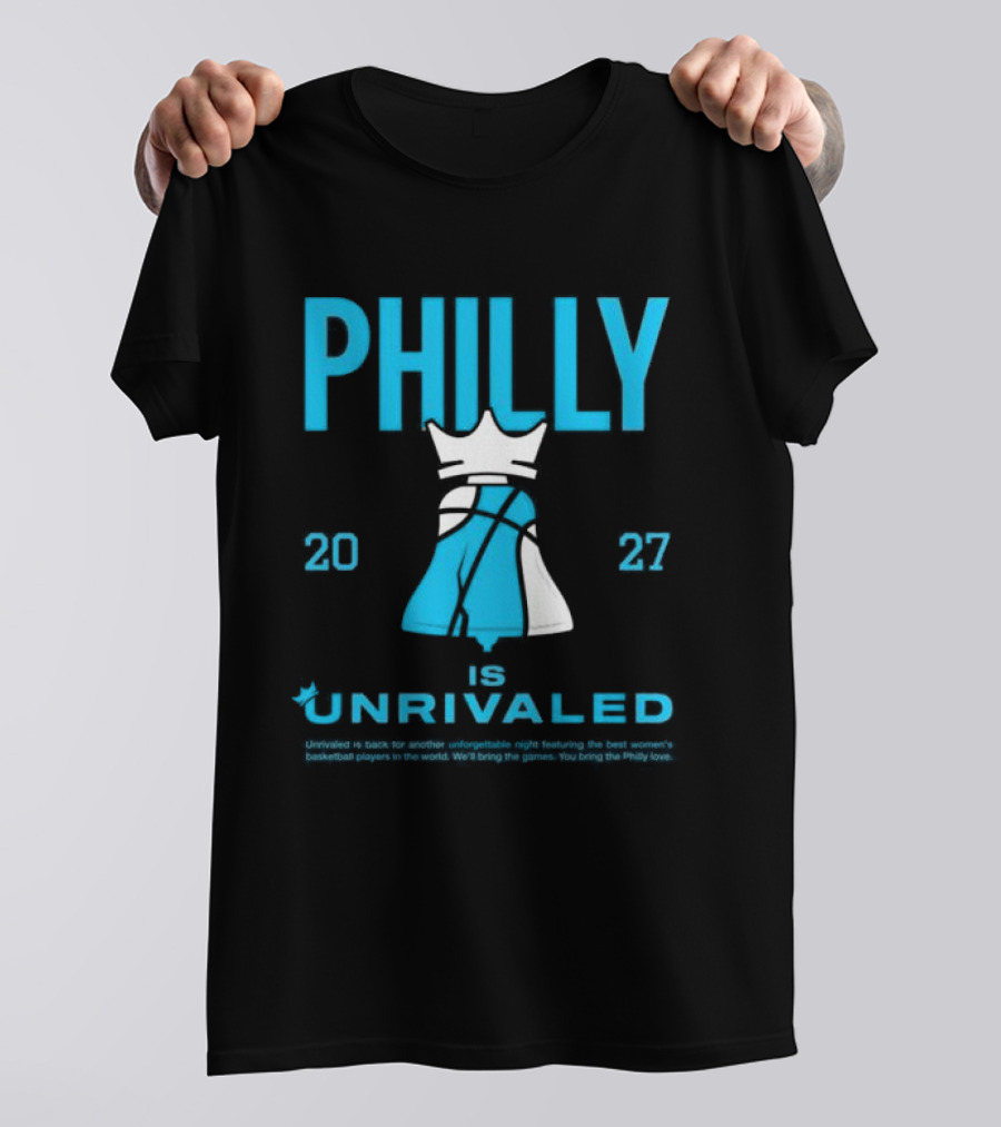 Philly Unrivaled 2027 Basketball Shop Season 3 Bus Tour Philadelphia T-Shirt