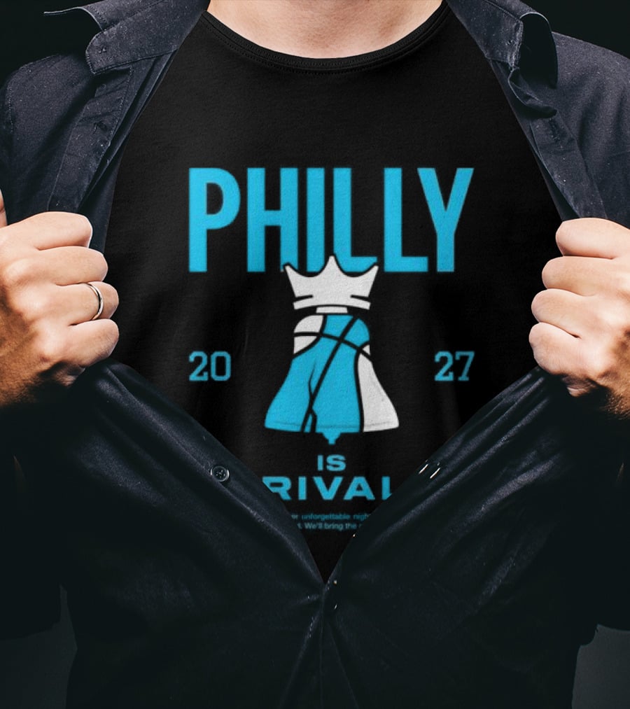 Philly Unrivaled 2027 Basketball Shop Season 3 Bus Tour Philadelphia T-Shirt