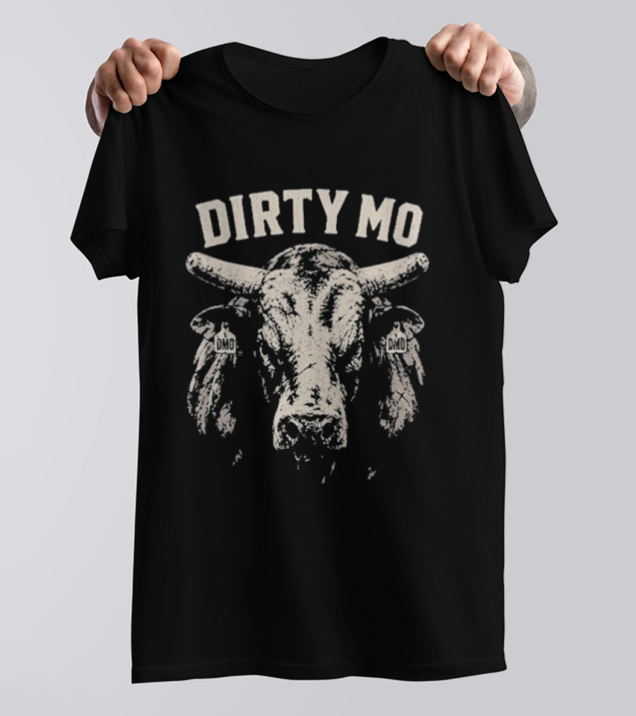 DIRTY MO Rodeo Bull Head T-Shirt