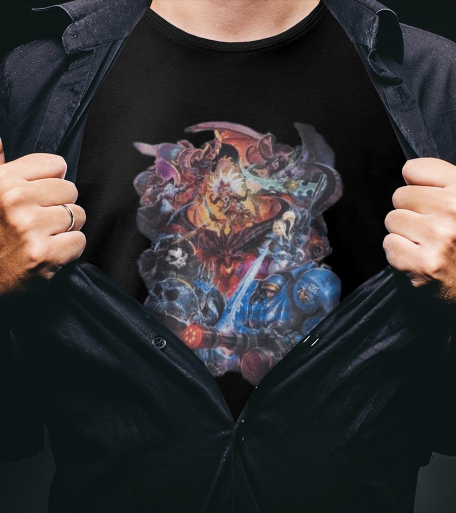 Blizzard Store Heroes Of The Storm Characters Mineral Wash T-Shirt
