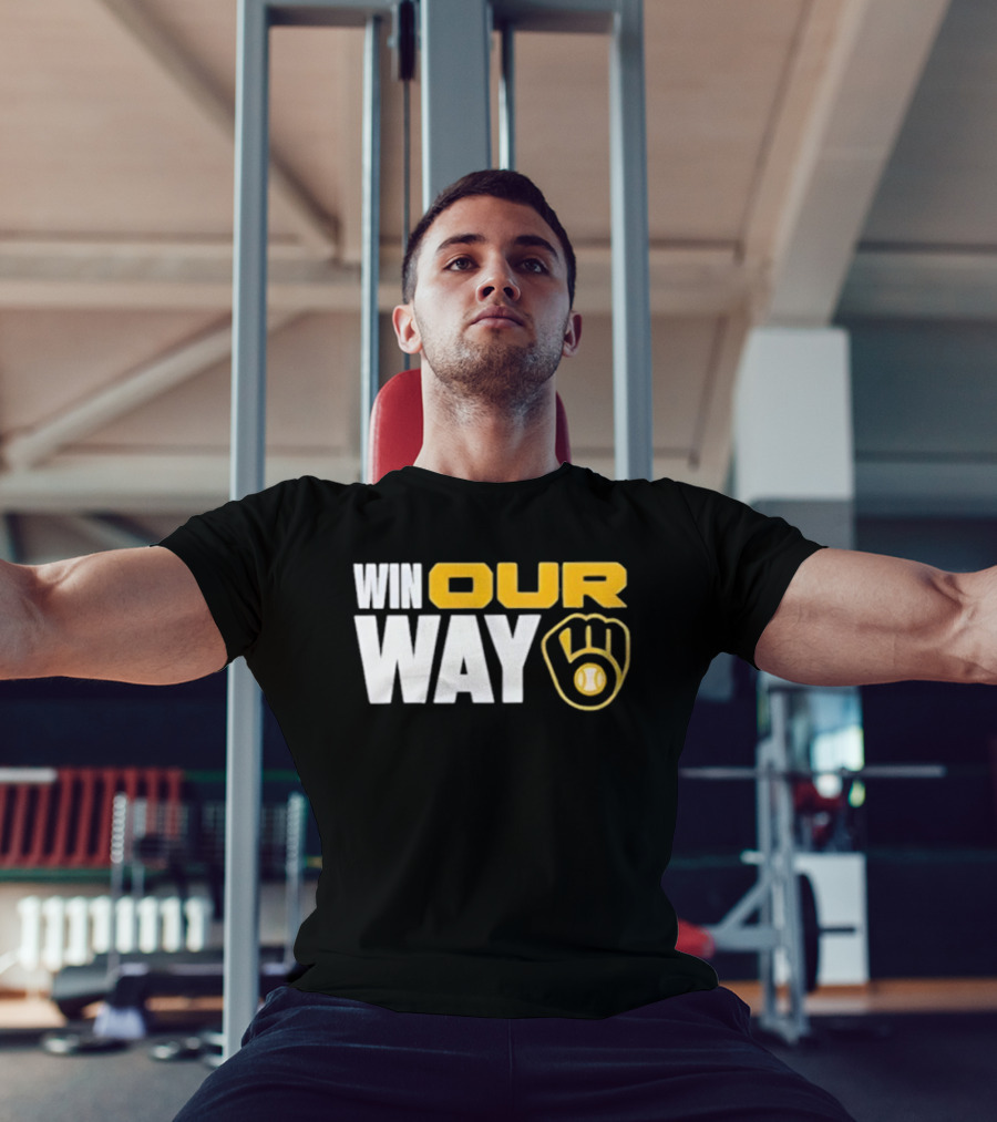 Milwaukee Brewers 2026 Postseason Win Our Way Clinched T-Shirt