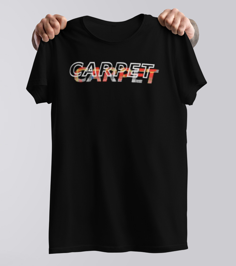 Carpet Store Misprint Tees Retro Distorted T-Shirt