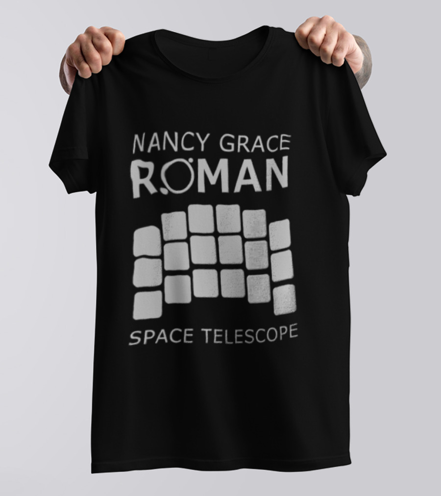 Nancy Grace Roman Space Telescope NASA Mission Square T-Shirt