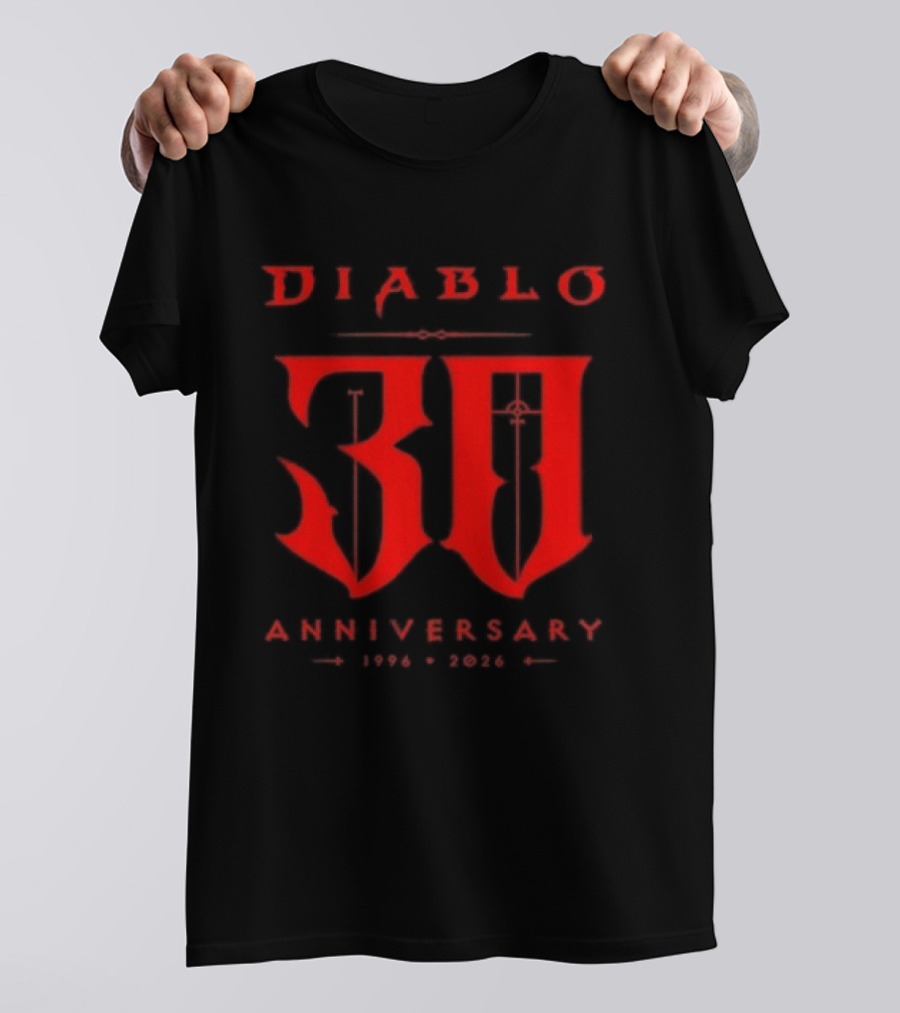 Diablo 30th Anniversary 1996 2026 T-Shirt