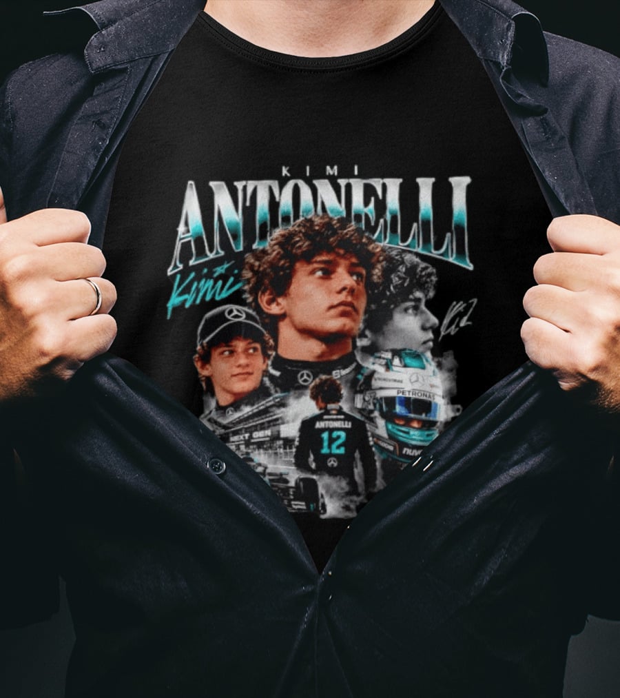 Kimi Antonelli F1 Petronas Mercedes Next Gen Racing Speed Discipline 2026 12 T-Shirt