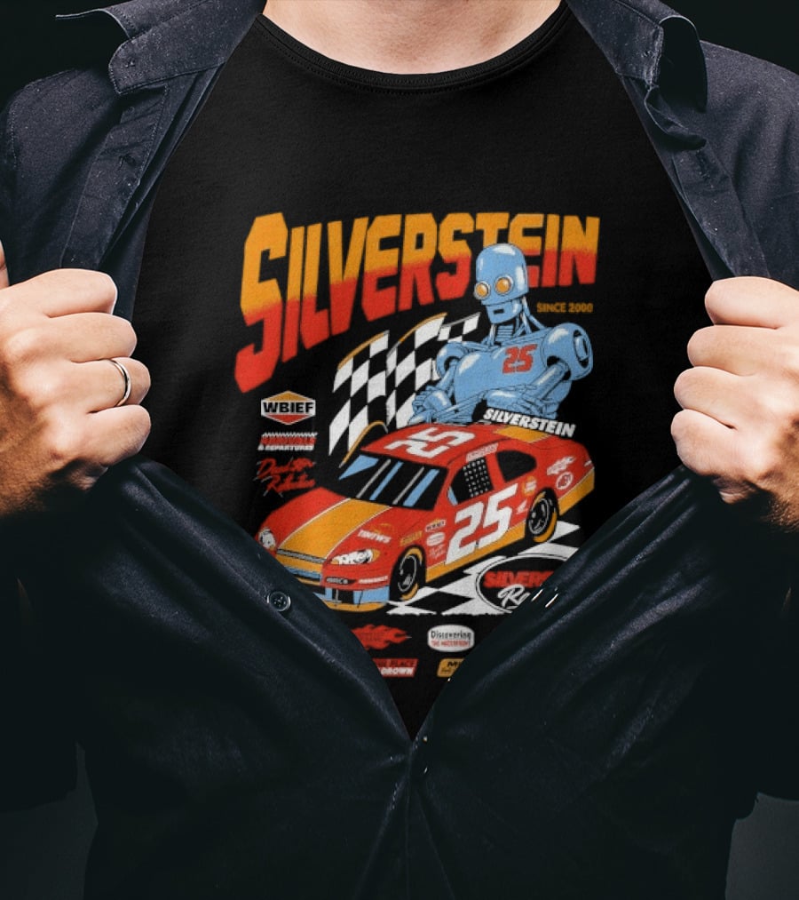 Silverstein Racecar 25 Racing WBIEF Since 2000 T-Shirt
