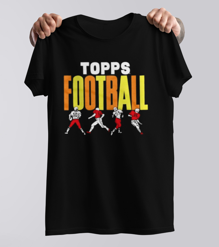 Topps Football Multicolor Players T-Shirt