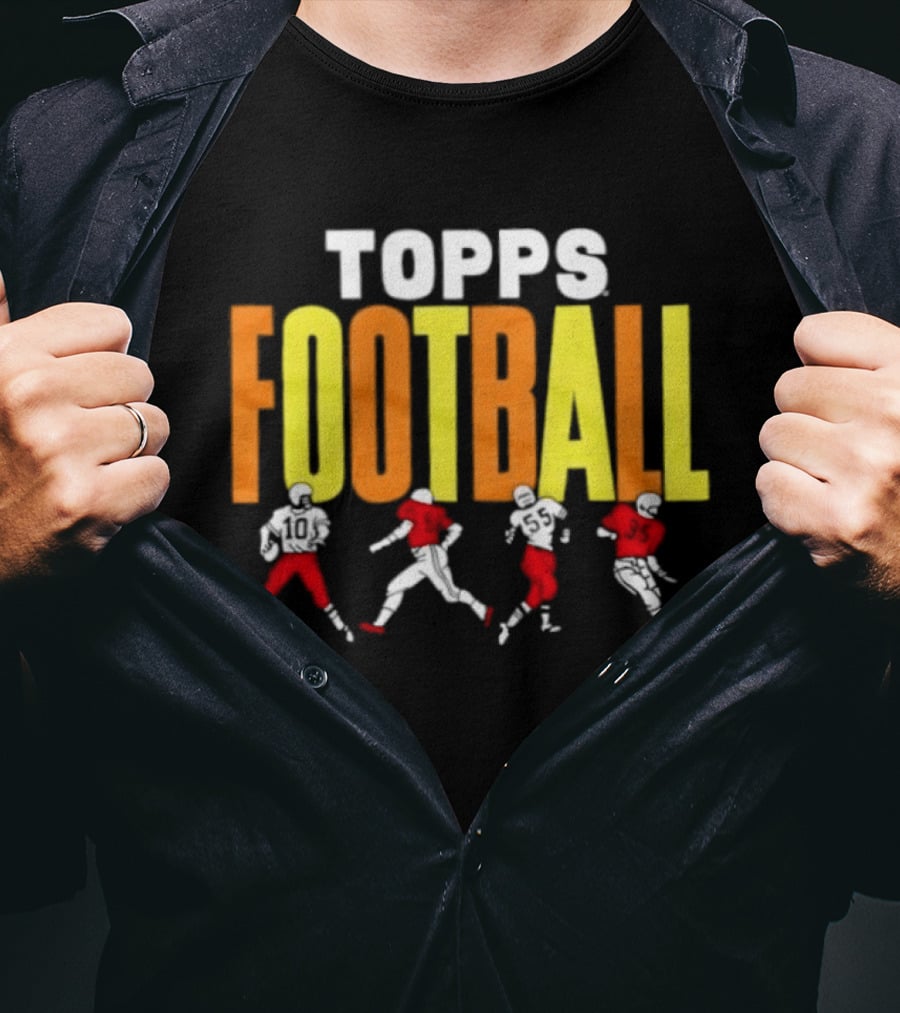 Topps Football Multicolor Players T-Shirt