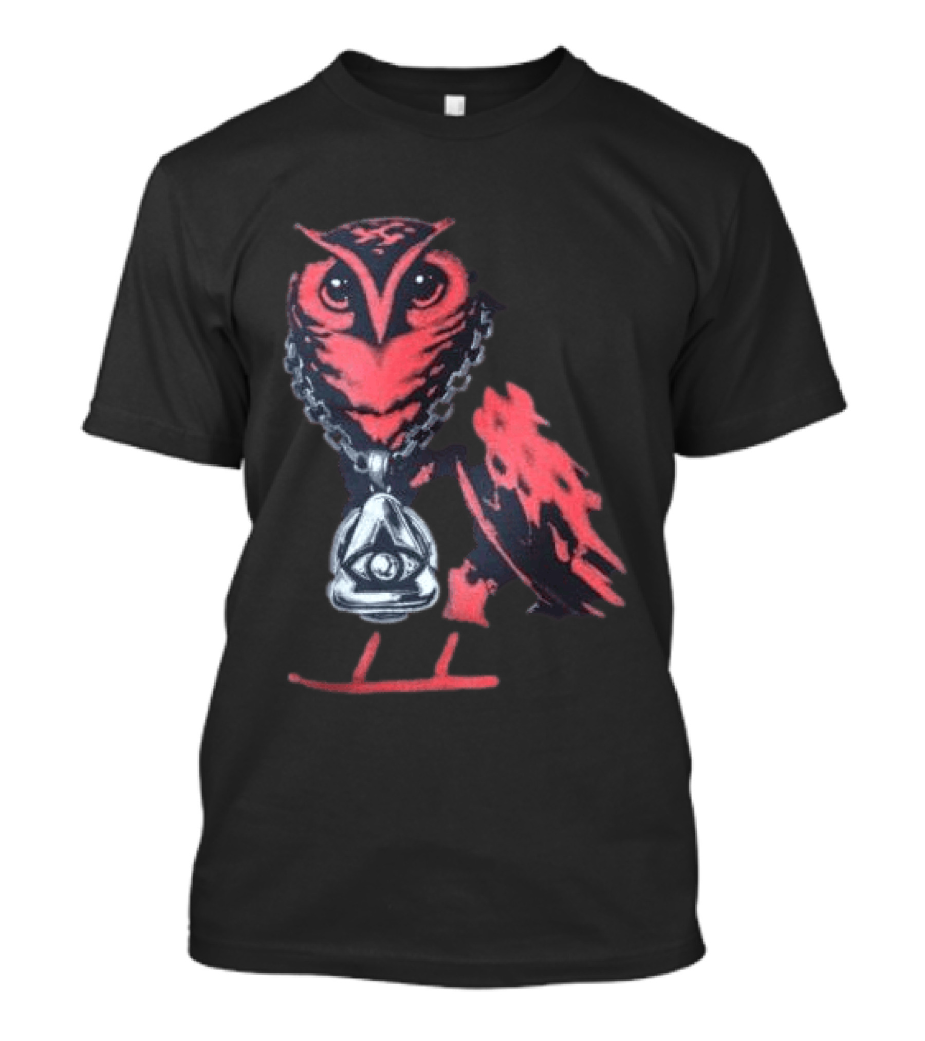 Yeat Store Love Lyfe Ovo Tour Owl With Eye Pendant T-Shirt