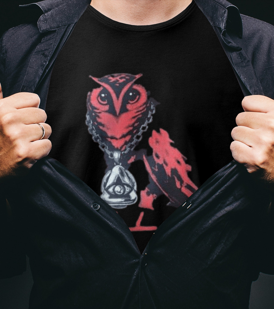Yeat Store Love Lyfe Ovo Tour Owl With Eye Pendant T-Shirt