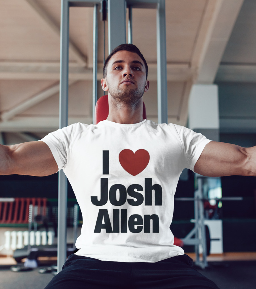 Buffalo Bills Fan I Heart Josh Allen T-Shirt