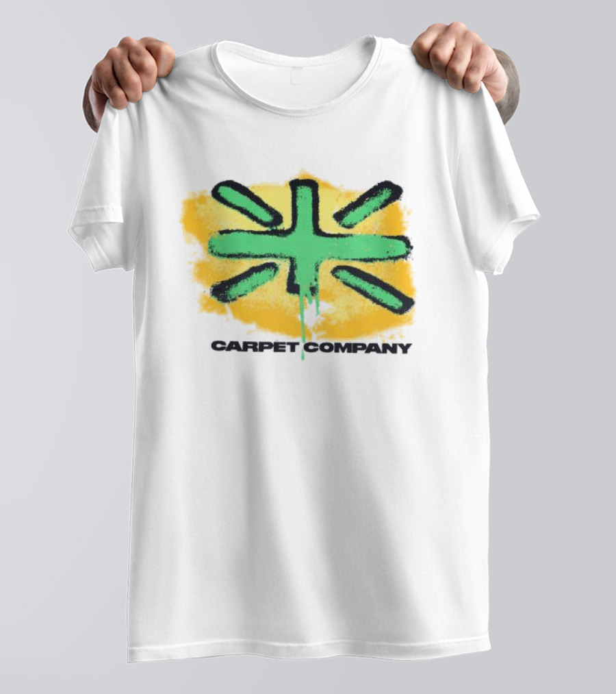 Carpet Company Union Jack White T-Shirt