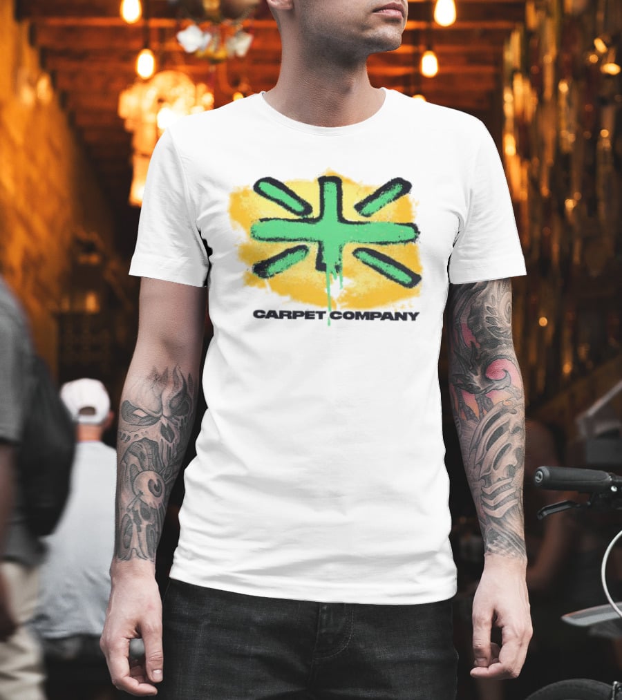 Carpet Company Union Jack White T-Shirt