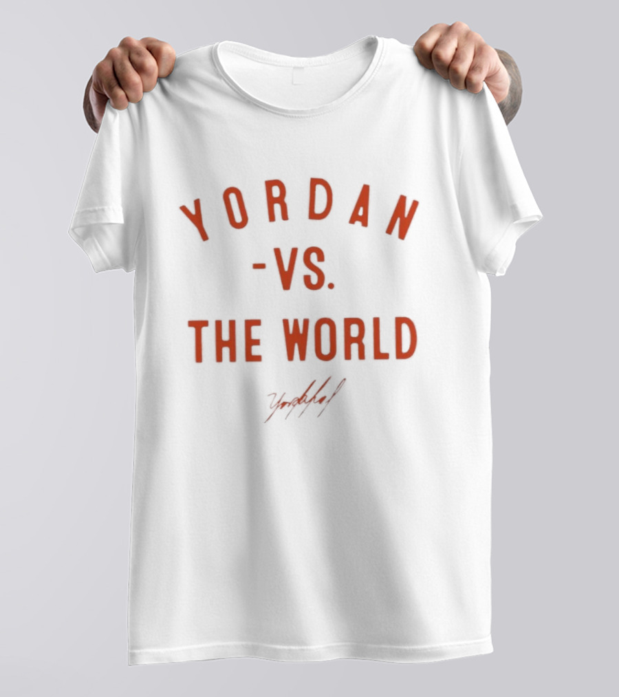 Yordan Alvarez Vs The World Houston Astros Fan T-Shirt