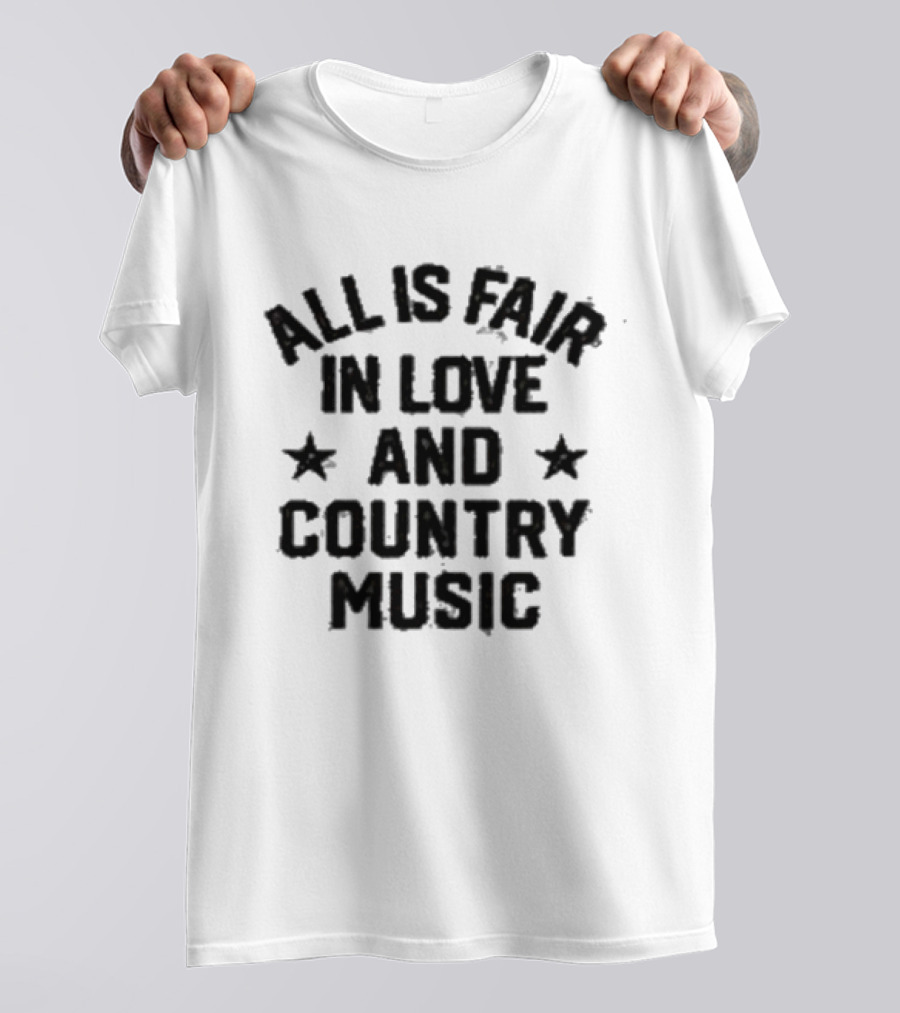 Kylie Morgan All Is Fair In Love And Country Music Camo T-Shirt