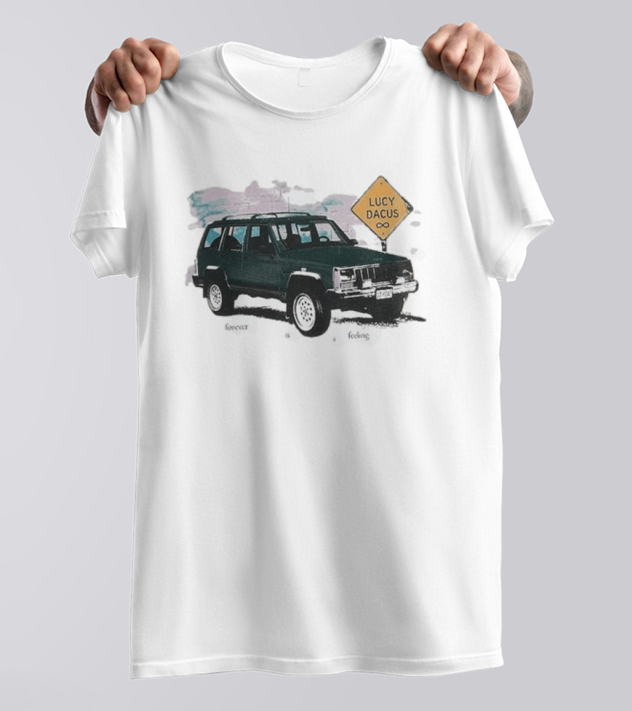 Lucy Dacus Forever Is A Feeling Green Truck Sign Infinity T-Shirt