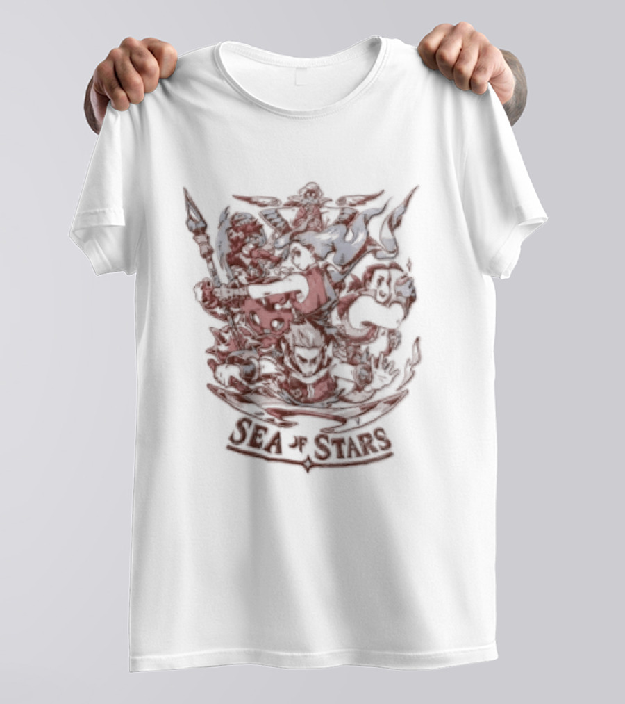 Sea Of Stars Characters Crest T-Shirt
