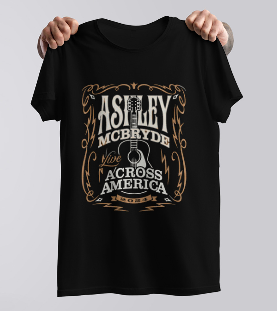 Ashley McBryde Live Across America Goin' Nowhere Tour 2024 T-Shirt