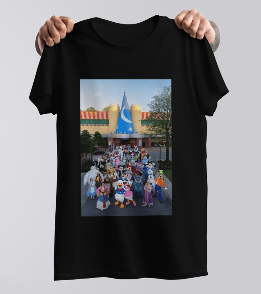 Happy The Magic Of Disney Animation Opening Day At Disney Hollywood Studios Characters T-Shirt
