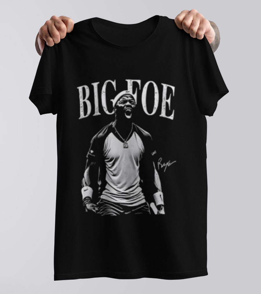 Big Foe Tennis Signature Athlete Celebrates Victory T-Shirt
