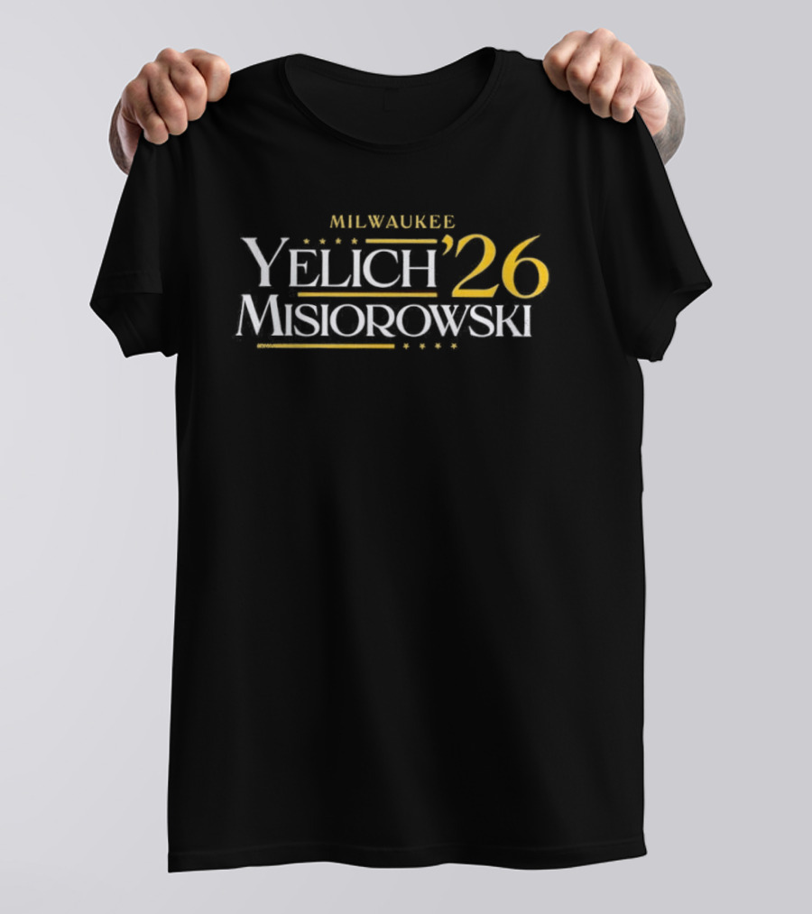 Milwaukee Brewers Yelich Misiorowski 2026 Campaign T-Shirt