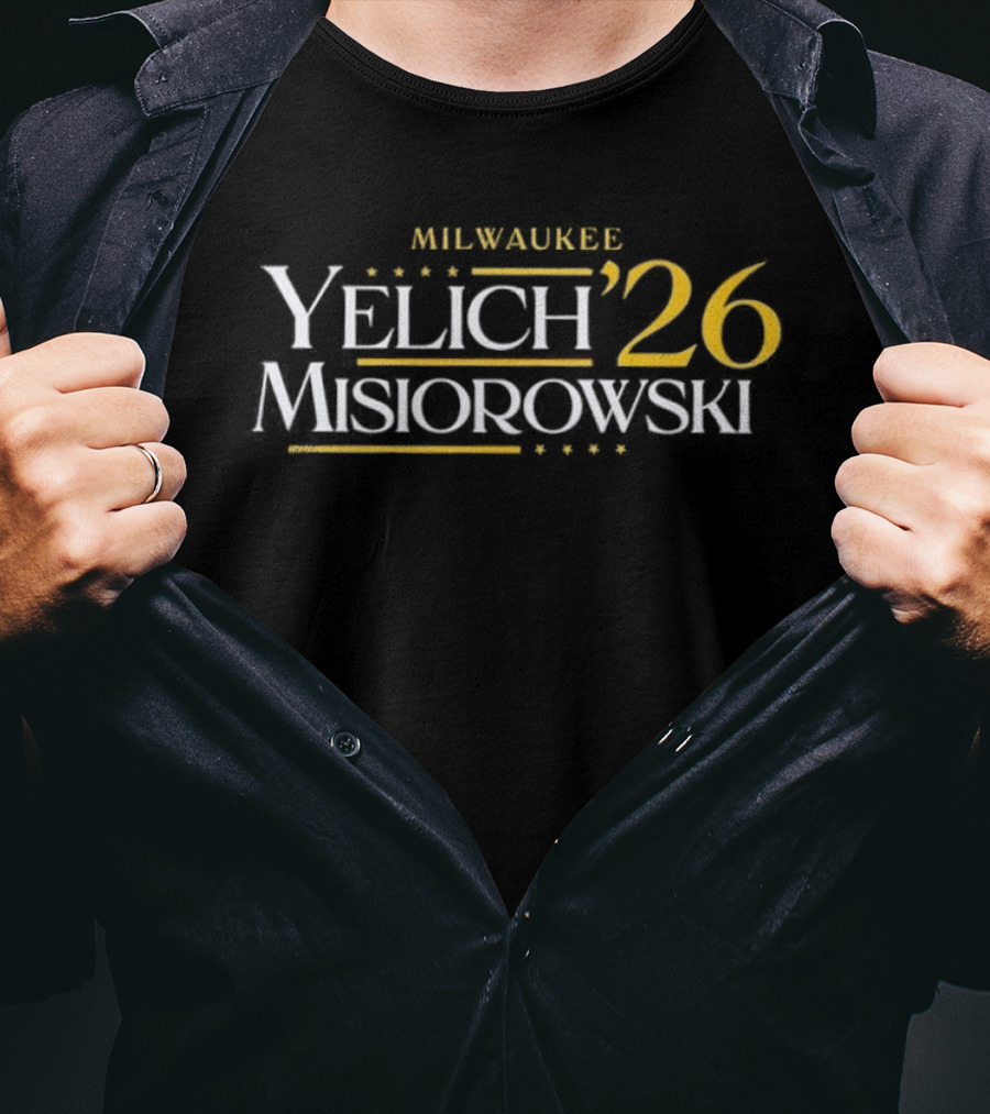 Milwaukee Brewers Yelich Misiorowski 2026 Campaign T-Shirt