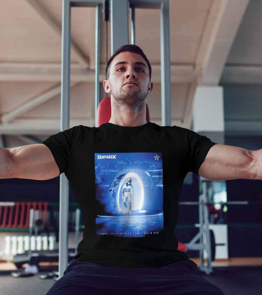Seatgeek Dallas Vs New York Giants MetLife Stadium September 13 2026 24 Hrs Countdown T-Shirt