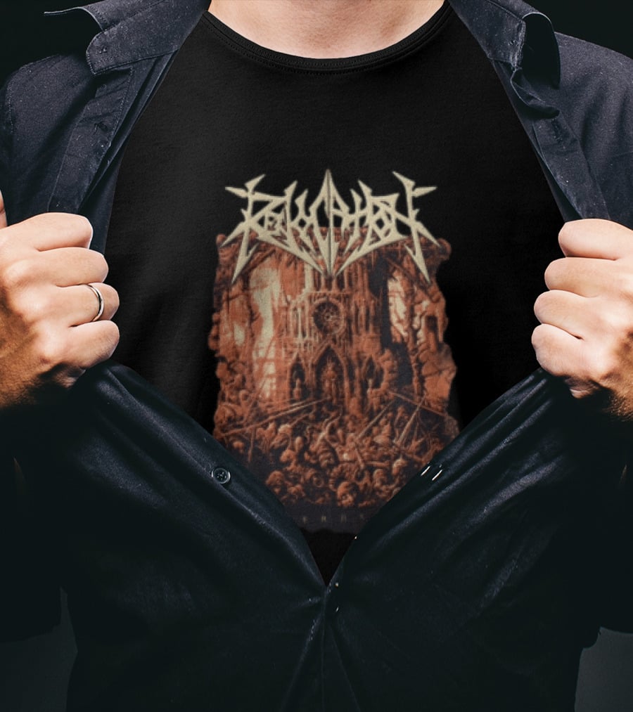 Revocation Netherheaven Boot Band Heavy Metal Album T-Shirt
