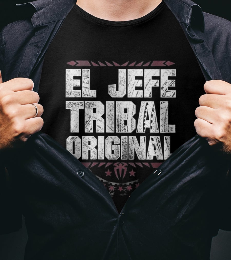 Roman Reigns WWE El Jefe Tribal Original T-Shirt