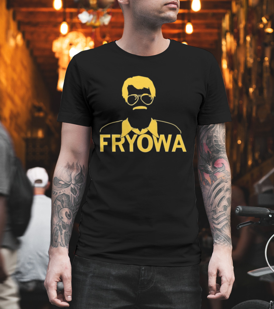 Fryowa Breaking Bad Walter White Minimalist Silhouette Image T-Shirt