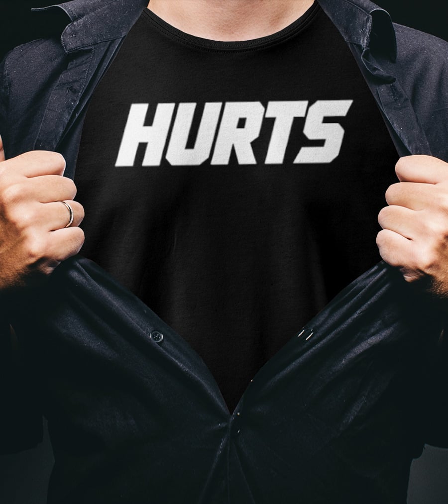 Philadelphia Eagles Jalen Hurts Bold Name Fan Gear T-Shirt