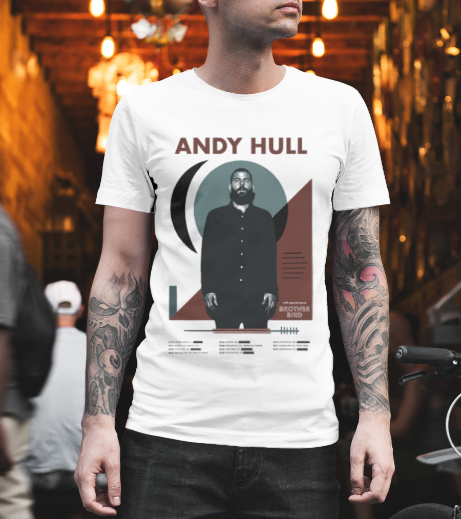 Andy Hull Brother Bird 2026 Tour Manchester Orchestra Solo T-Shirt