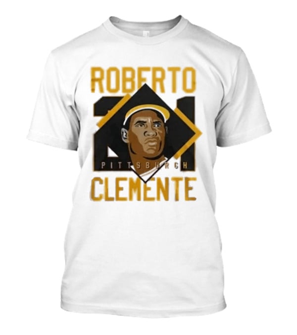 Roberto Clemente 21 Pittsburgh Pirates Iconic Baseball Legend T-Shirt
