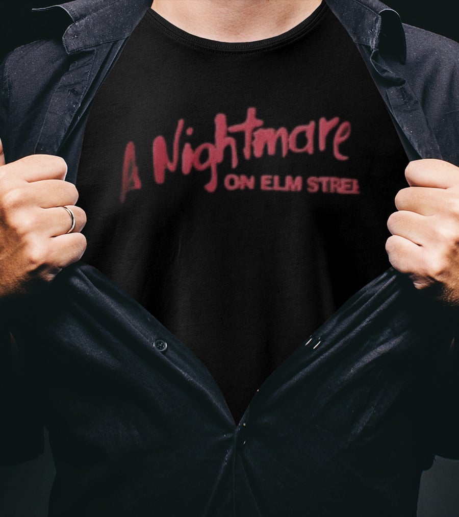 A Nightmare On Elm Street Silver Metal Razor Glove Blades T-Shirt