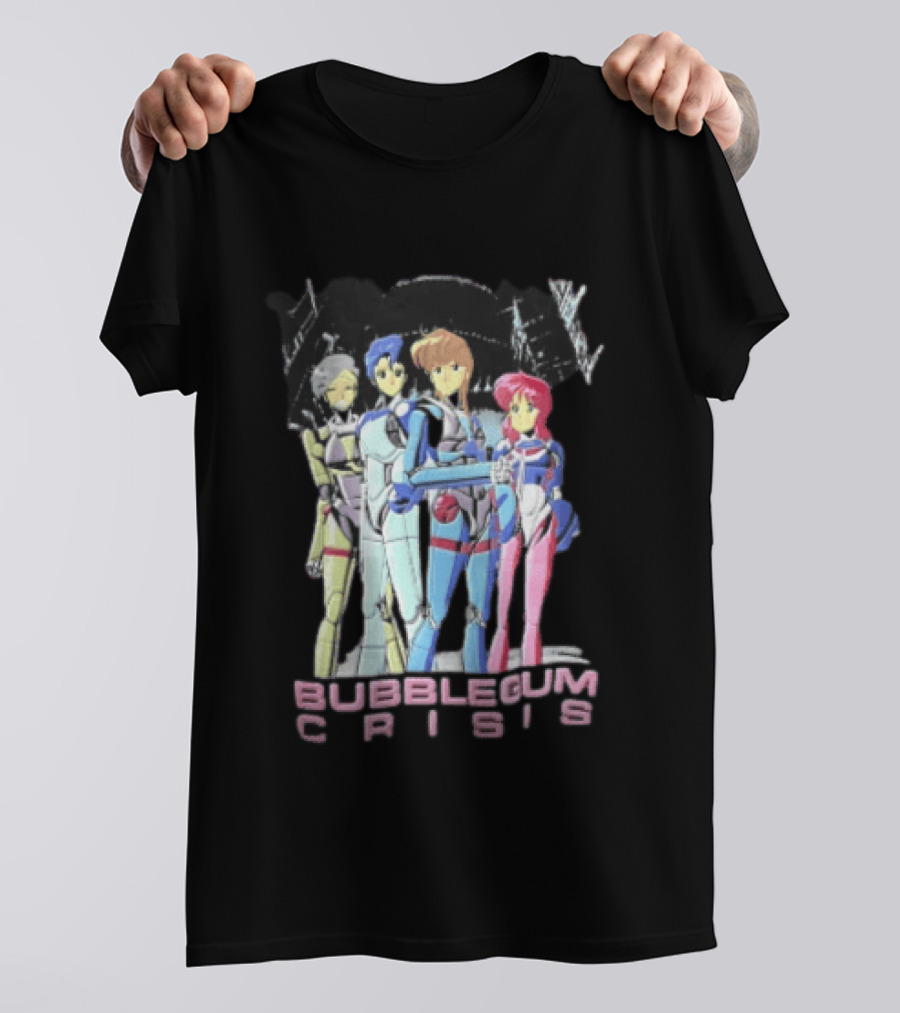 Bubblegum Crisis Female Warriors Cyberpunk Hardsuits Anime T-Shirt