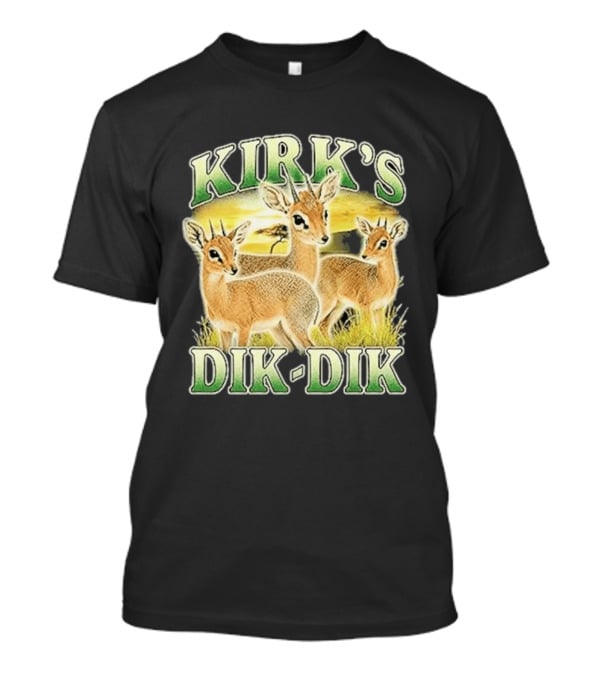 Kirk's Dik Dik Wildlife Safari Sunset Scene T-Shirt