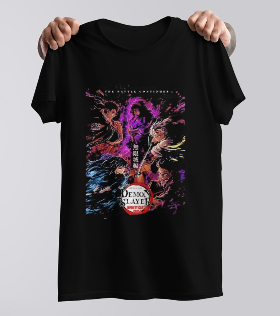 Demon Slayer Infinity Castle Part 2 The Battle Continues Coming Soon In Cinemas T-Shirt