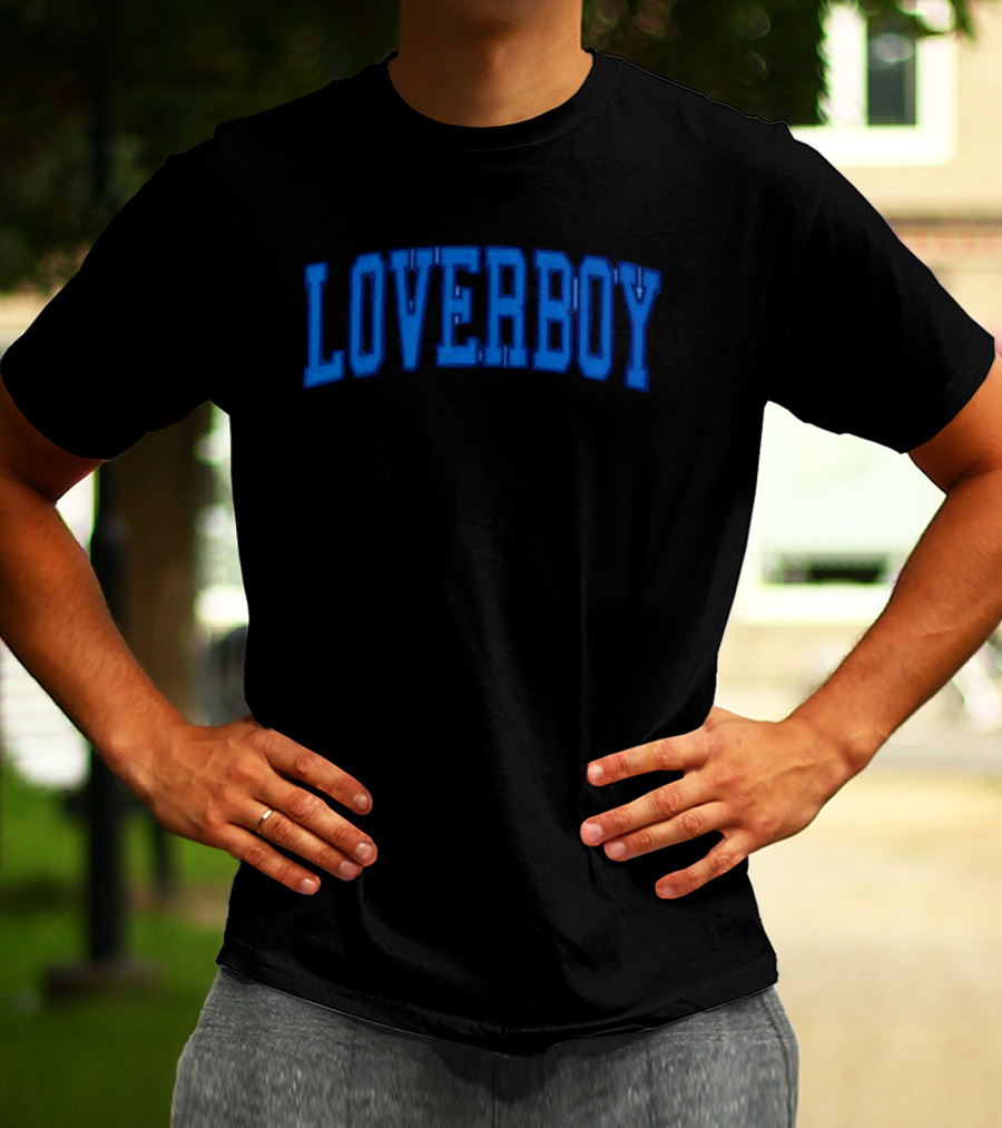 Loverboy Store September Mockneck Collection T-Shirt