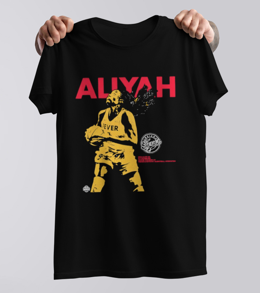 Indiana Fever Aliyah Basketball Player T-Shirt