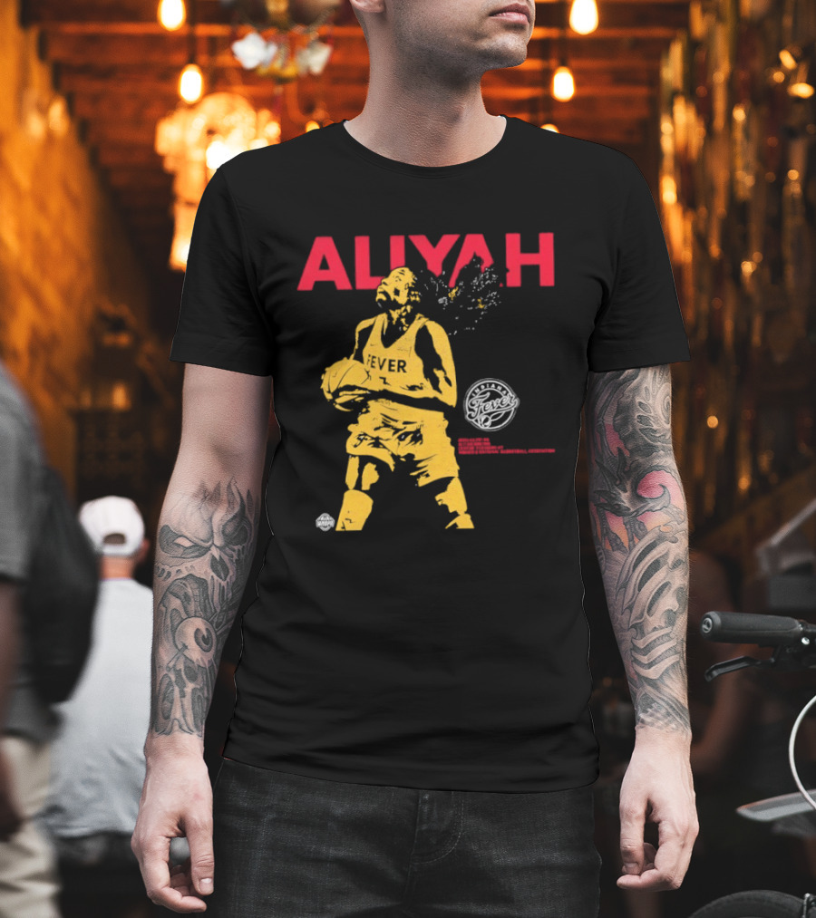 Indiana Fever Aliyah Basketball Player T-Shirt
