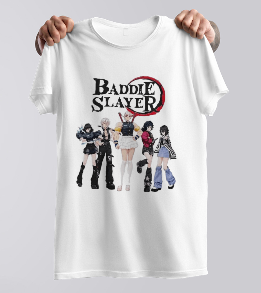 Baddie Slayer Demon Slayer Kimetsu No Yaiba Characters T-Shirt