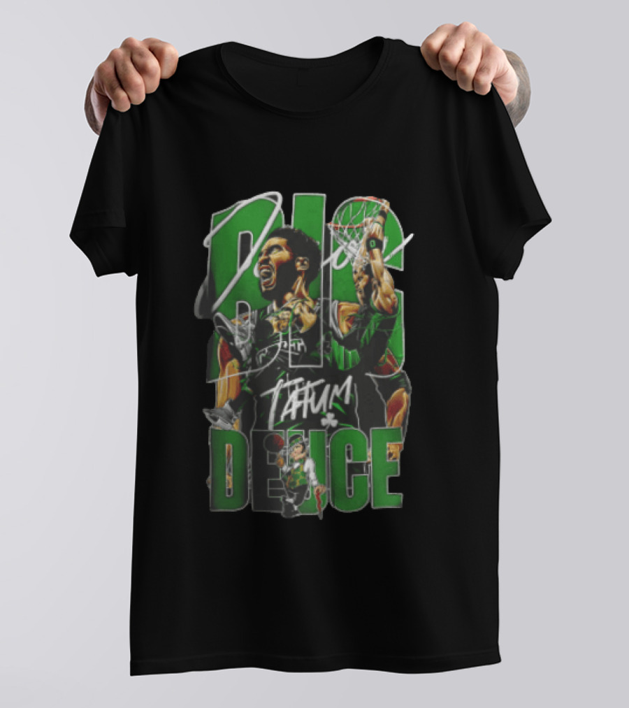 Boston Celtics Tatum Big Deuce Dunking T-Shirt