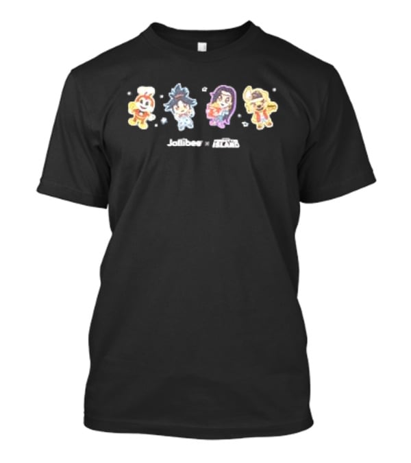 Jollibee X Forgotten Island Collaboration With Iconic Characters And Playful T-Shirt