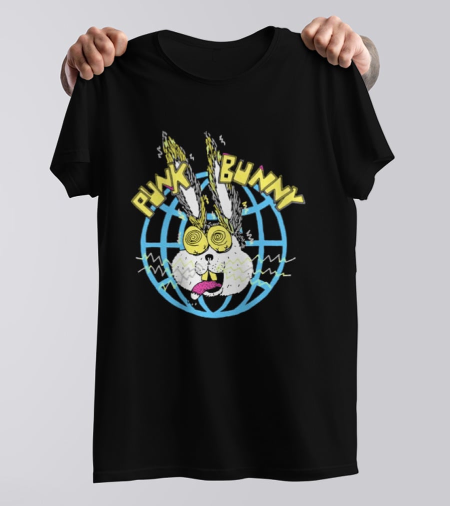 Green Day Punk Bunny World T-Shirt